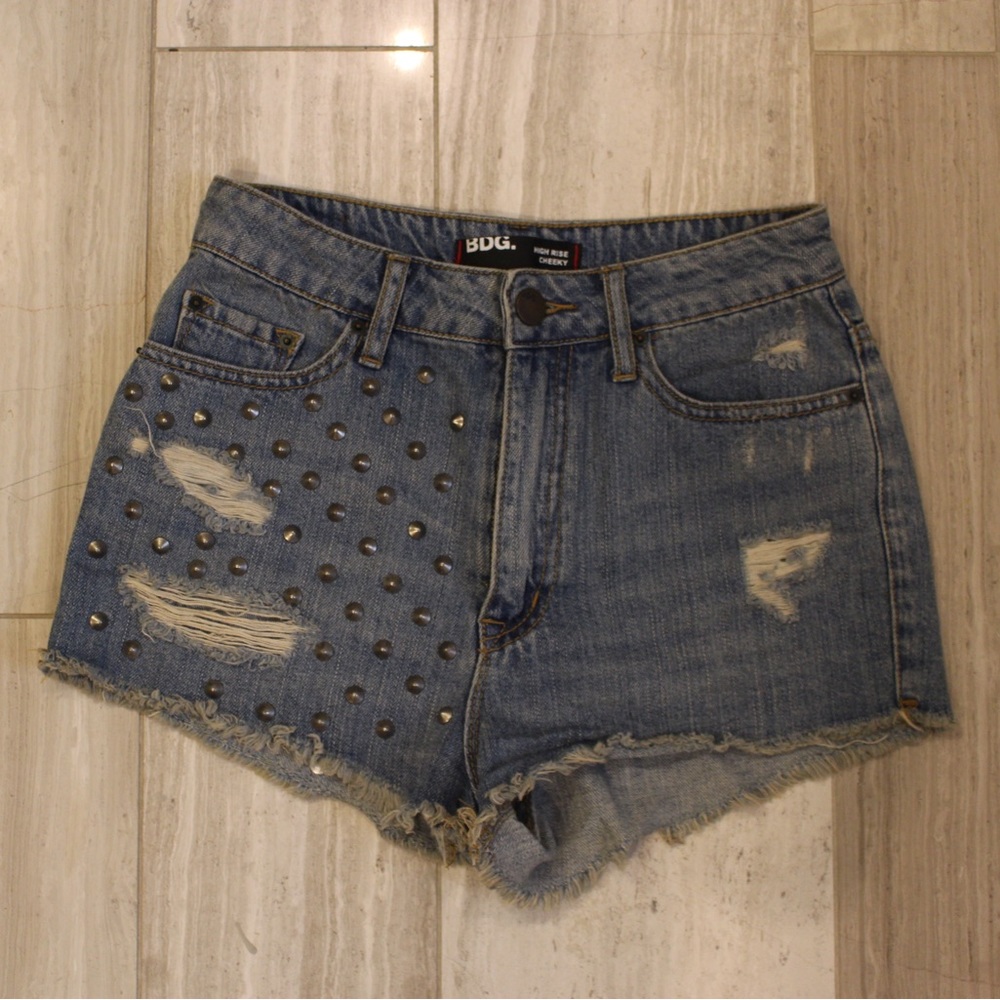 BDG highrise Cheeky Jean Shorts